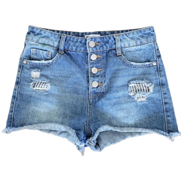 Epic Threads distressed cut off jean shorts - Picture 1 of 6